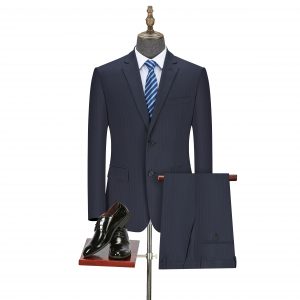 蓝竖条纹-JXY1006